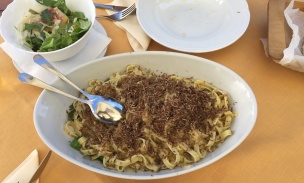 truffels and noodles